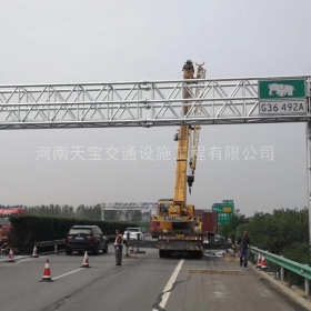 宁德市高速门架标杆厂家_ETC门架标志杆厂家_价格